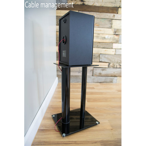 VIvo Premium Universal Floor 18” Fixed Height Speaker Stand & Reviews